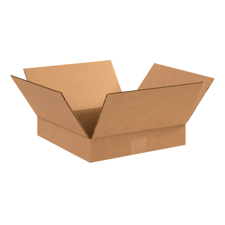 12 x 12 x 2" Flat Corrugated Boxes