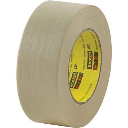 2" x 60 yds. (12 Pack) 3M High Performance Masking Tape 232