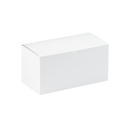 9 x 4 <span class='fraction'>1/2</span> x 4 <span class='fraction'>1/2</span>" White Gift Boxes