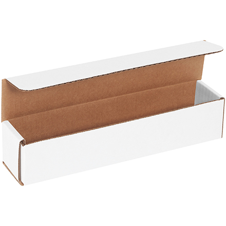 10 x 2 x 2" White Corrugated Mailers