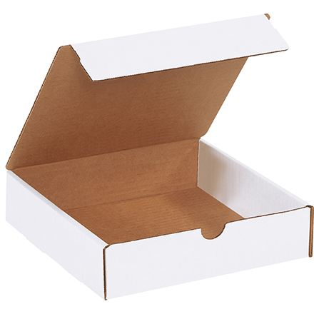 8 x 8 x 2" White Literature Mailers