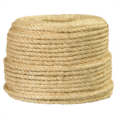 3/8", 865 lb, Sisal Rope